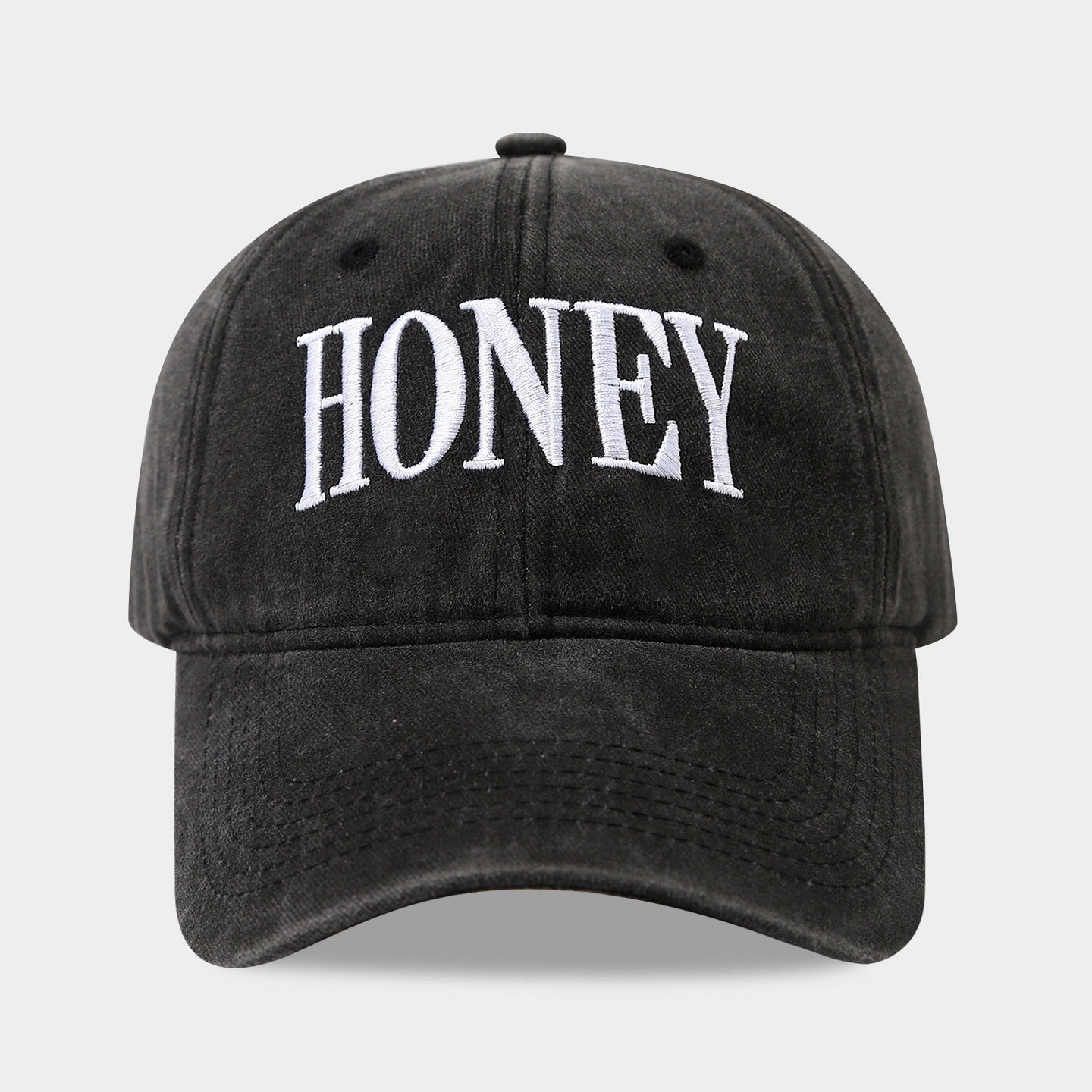 Wholesale  Embroidered Honey Baseball Cap Outdoor Sun Protection Visor Cap